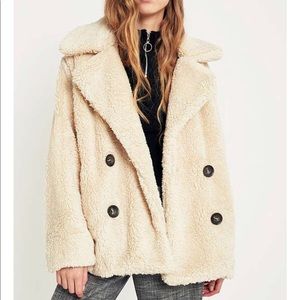 Free People Furry Jacket/Coat